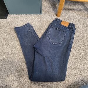 Rolla's Tim Slims Slim Fit Dark Wash Jeans Size 33x32